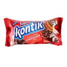 Печиво-сендвіч шоколадний смак Super Kontik Konti м/у 90г