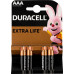 Батарейки AAA LR03 MN2400 Duracell 4шт