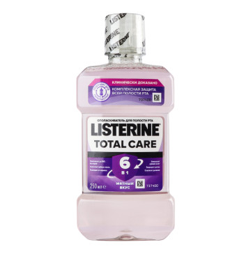 Ополіскувач для порожнини рота 6в1 Total Care Listerine 250мл