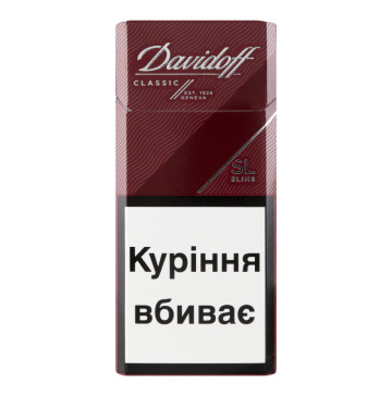 Сигарети з фільтром Davidoff Classic Slims 20шт