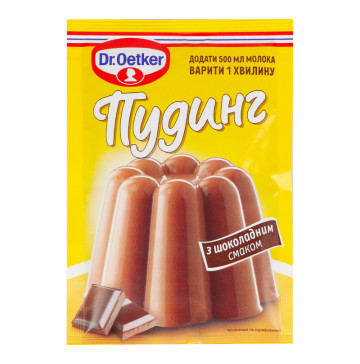 Пудинг з шоколадним смаком Dr.Oetker м/у 50г
