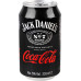 Напій слабоалкогольний 330мл 5% Tennessee Whiskey Jack Daniel's&Coca-Cola з/б