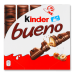 Вафлі із молочно-горіховою начинкою покриті молочним шоколадом Bueno Kinder к/у 107.5г