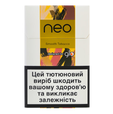 Виріб тютюновмісний для електричного нагрівання з фільтром Neo Smooth Tobacco 20шт