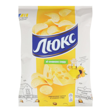 Чипси картопляні Сир Люкс м/у 105г