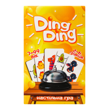 Гра настільна для дітей від 7років №30324 Ding Ding Strateg 1шт