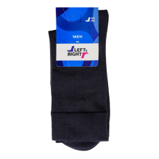 Шкарпетки чоловічі Left&Right №210 00 44-45 темно-сірий