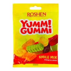 Цукерки желейні Smile Mix Yumm! Gummi Roshen м/у 70г