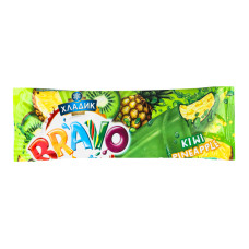 Морозиво 10% Kiwi-pineapple Bravo Хладик м/у 70г