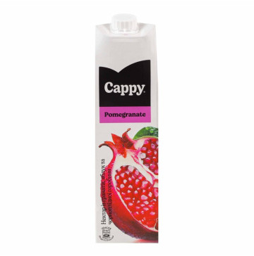 Нектар із гранатів яблук та чорноплідної горобини Cappy т/п 1л