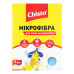 Серветка з мікрофібри для скла та пластику 350х350мм Chisto 1шт