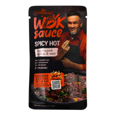 Соус універсальний Тімутський перець-чилі Spicy hot Wok sauce Pripravka д/п 140г