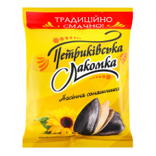 Насіння соняшника смажене Петриківська Лакомка м/у 140г