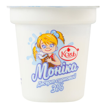 Десерт сирковий 3% Моніка Kozub ст 150г