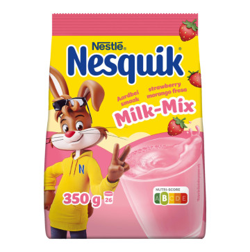 Суміш суха для приготування напою зі смаком полуниці Milk-Mix Nesquik м/у 350г