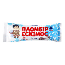 Морозиво пломбір Ескімос Рудь м/у 80г