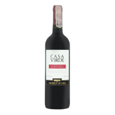 Вино 0.75л 13% червоне сухе Cabernet Sauvignon Casa Verde пл