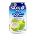 Напій молодого кокосу з м'якоттю Sagiko з/б 320мл