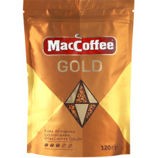 Кава розчинна сублімована Gold MacCoffee д/п 120г