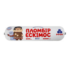 Морозиво пломбір Ескімос Рудь м/у 500г