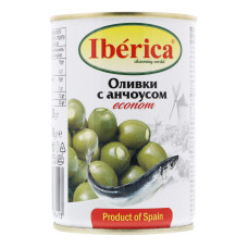 Оливки Іберика фарширов анчоусом 280г Оливки Іберика фарширов анчоусом 280г