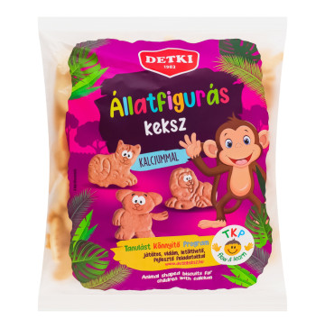 Печиво для дітей від 3років з кальцієм Звірятки Detki м/у160г