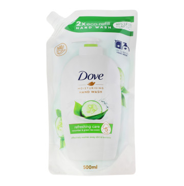 Крем-мило рідке Cucumber&Green tea Refreshing Care Dove 500мл