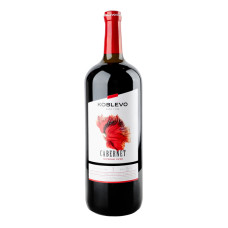 Вино 1.5л 9.5-14% червоне сухе Cabernet Koblevo пл
