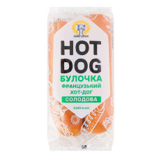 Булочка солодова Французький хот-дог Рома м/у 0.12кг