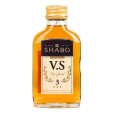 Бренді 0.1л 40% 3 зірки V.S Shabo пл