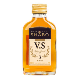Бренді 0.1л 40% 3 зірки V.S Shabo пл