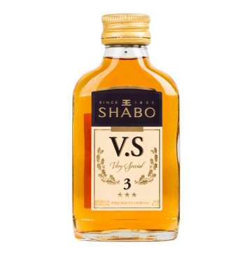 Бренді 0.1л 40% 3 зірки V.S Shabo пл