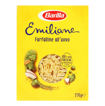 Макарони з яйцем Farfalline Emiliane Barilla к/у 275г