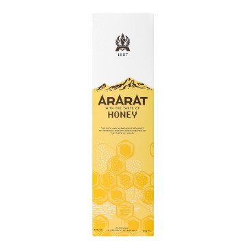 Напій алкогольний 0.5л 30% міцний Honey Ararat к/у