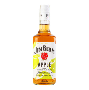 Лікер 0.7л 32.5% міцний Apple Jim Beam пл