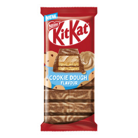 Шоколад молочний з вафлею, білою глазур'ю та начинкою зі смаком тіста для печива Kit Kat м/у 99г