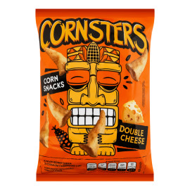 Снеки кукурудзяні Подвійний сир Cornsters Pikolo м/у 100г