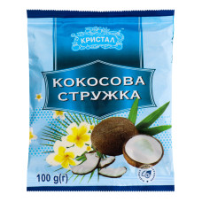 Стружка кокосова Кристал м/у 100г