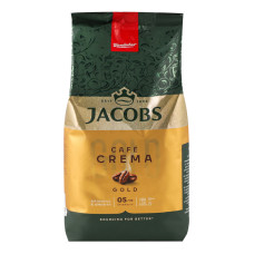 Кава натуральна смажена в зернах Gold Crema Jacobs м/у 500г