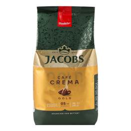Кава натуральна смажена в зернах Gold Crema Jacobs м/у 500г