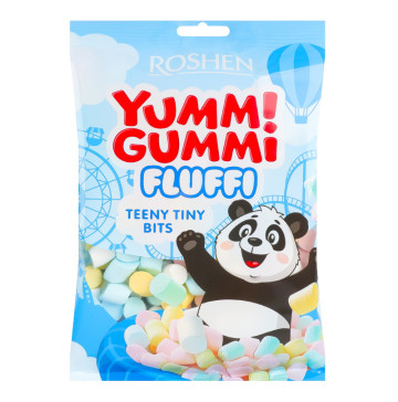 Маршмелоу Teeny tiny bits Yummi Gummi Fluffi Roshen м/у 65г