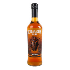 Напій алкогольний на основі рому Cucaracha Gold Spiced Rum 35% с/пл 500мл