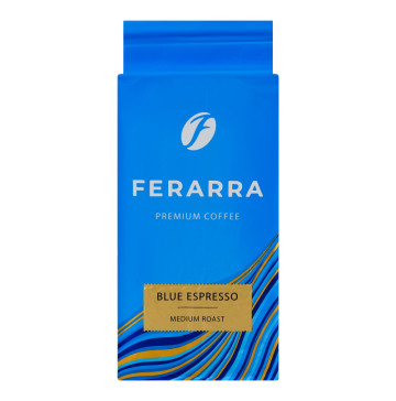 Кава натуральна смажена мелена Blue Espresso Ferarra в/у 250г