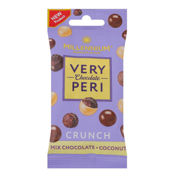 Драже Crunch у молочному та білому шоколаді з кокосом Very Peri Millennium м/у 30г