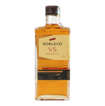 Бренді 3 зірки VS Koblevo 40% с/пл 250мл