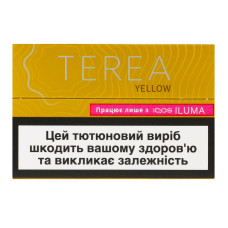 Виріб тютюновмісний для електричного нагрівання з фільтром Terea Yellow 20шт