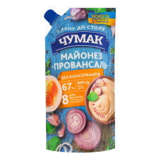 Майонез 67% Провансаль Чумак д/п 300г