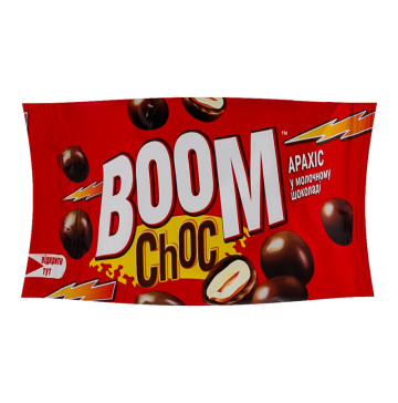 Драже Арахіс у молочному шоколаді Boom Choc м/у 45г