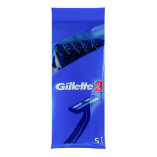 Бритви одноразові 2 Gillette 5шт
