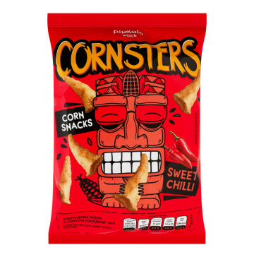 Снеки кукурудзяні Солодкий чилі Cornsters Pikolo м/у 100г